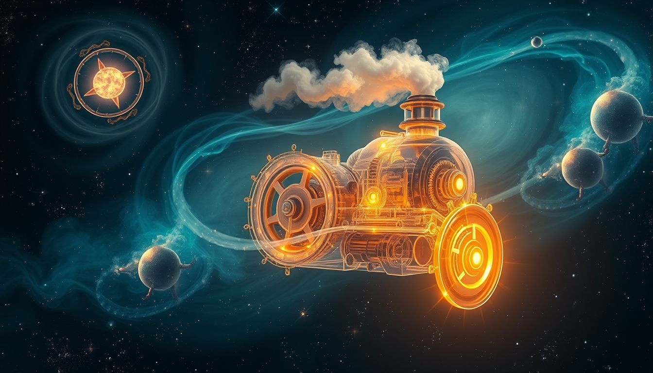 Rêver d’une machine à vapeur maîtrisée symbolise compétence et assurance.