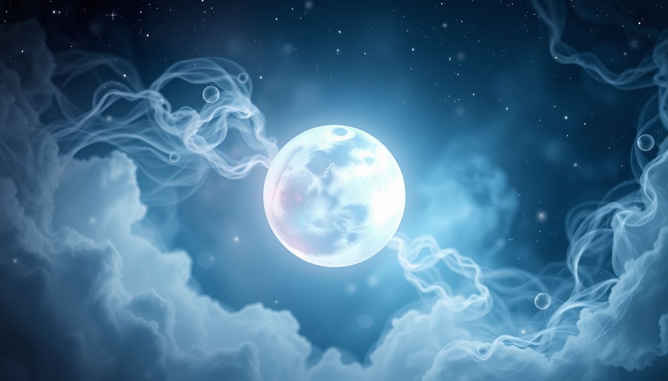Rêver d'une pierre de lune changeant de couleur symbolise transformation intérieure.