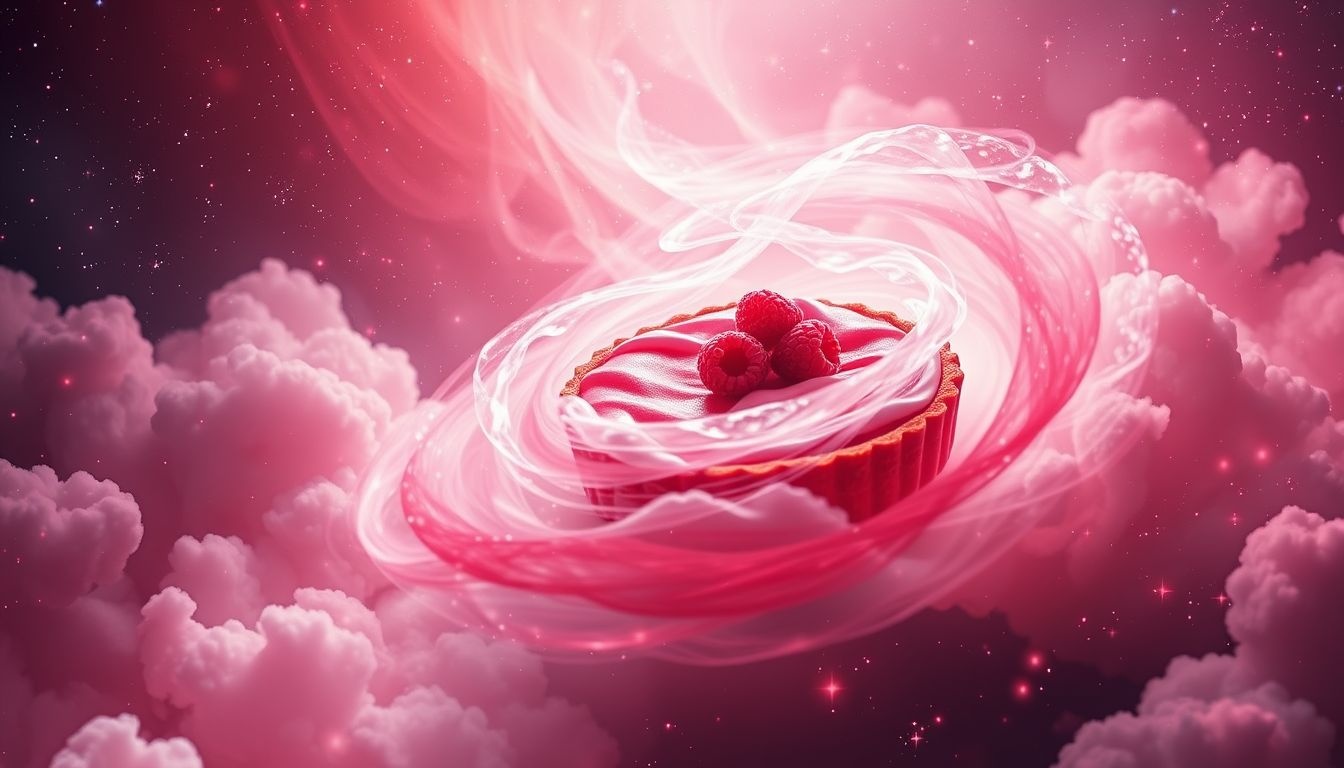 Rêver d'une tarte aux framboises évoque sensualité et plaisir charnel.