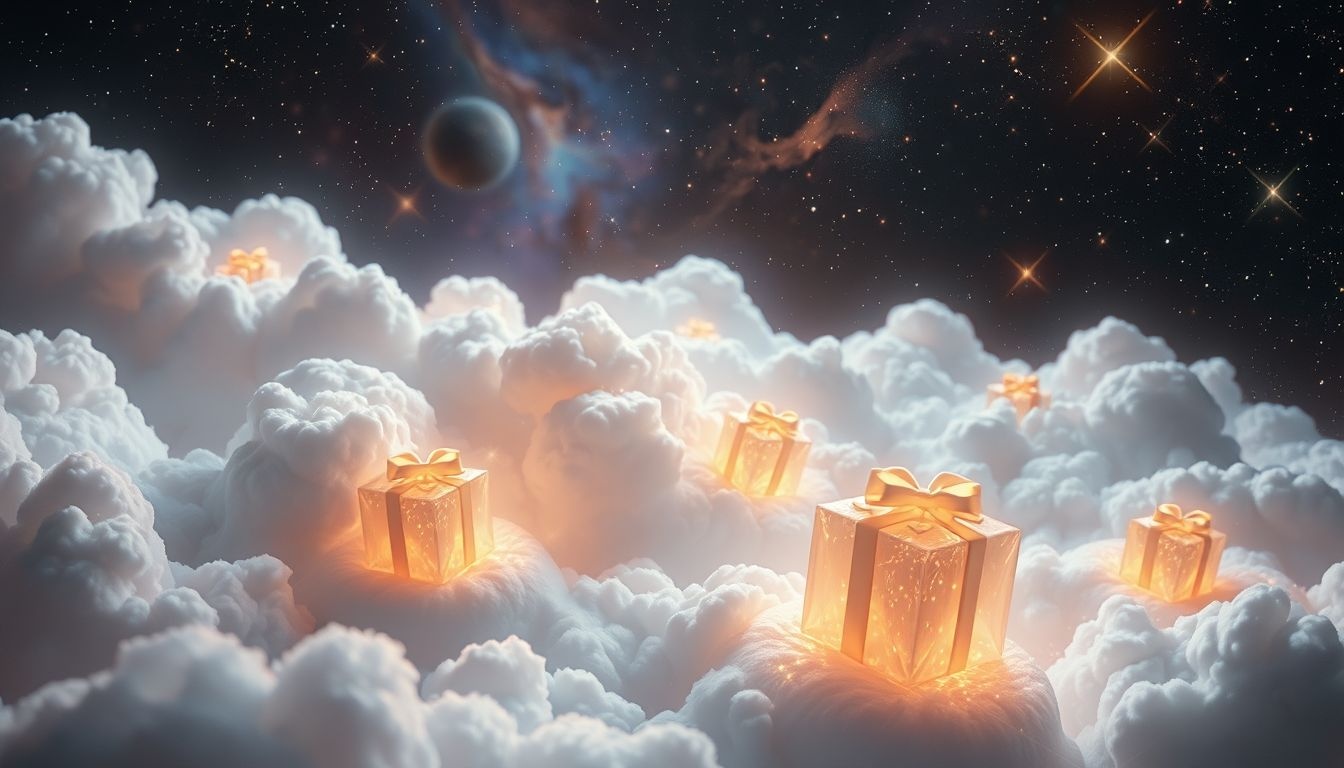 Rêver de cadeaux symbolise souvent la reconnaissance de soi profonde.