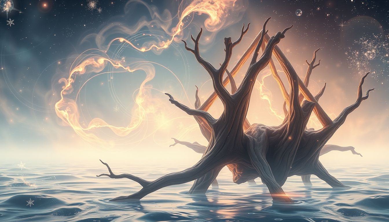 Rêver de bois flotté symbolise la créativité et la résilience personnelle.