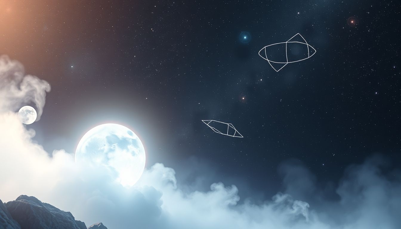 Rêver d’une pierre de lune symbolise l’intuition et la féminité.