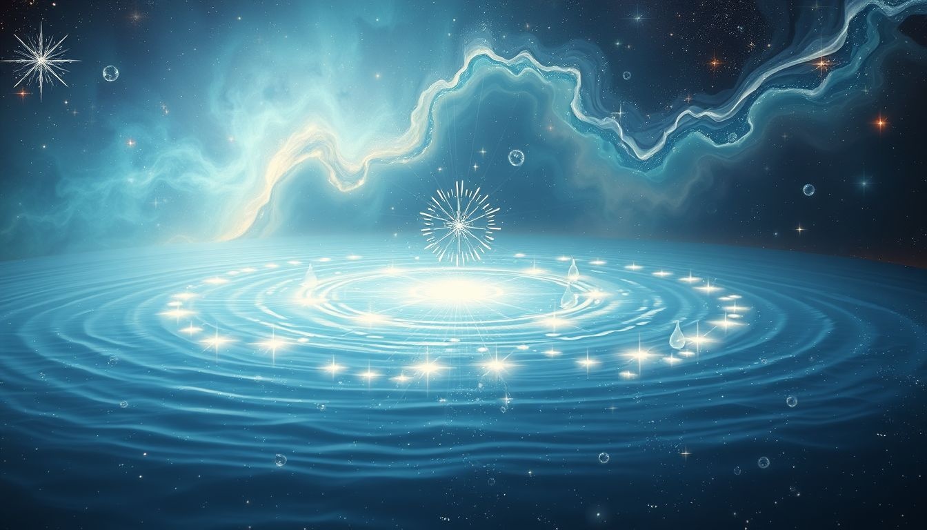 Les rêves d'eau curative symbolisent souvent la guérison intérieure profonde.