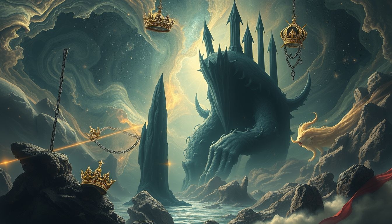 Le monstre symbolise l'autorité oppressive qui suscite la peur.