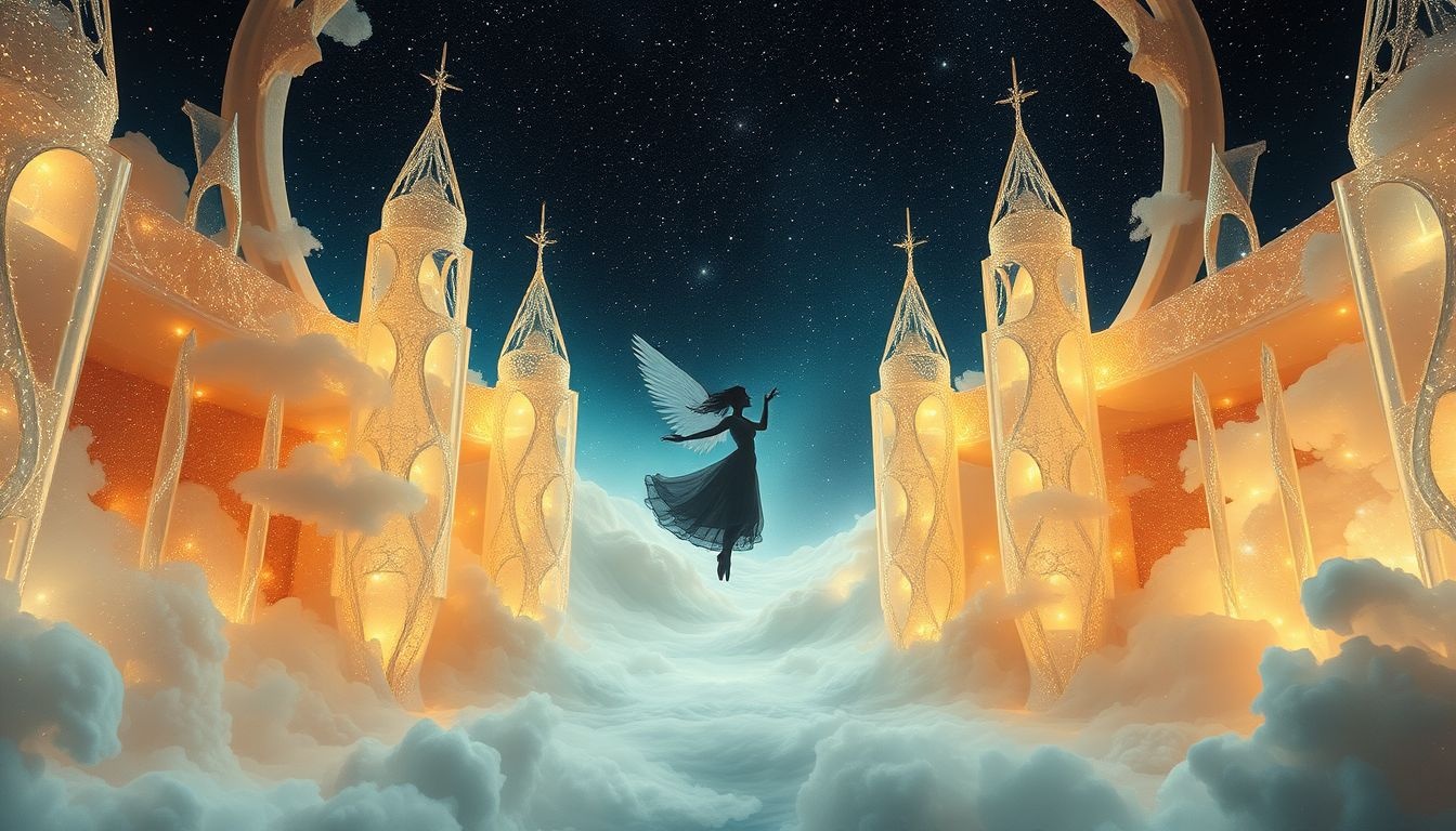 Rêver d’une colombine dans un château symbolise pouvoir et mystère.