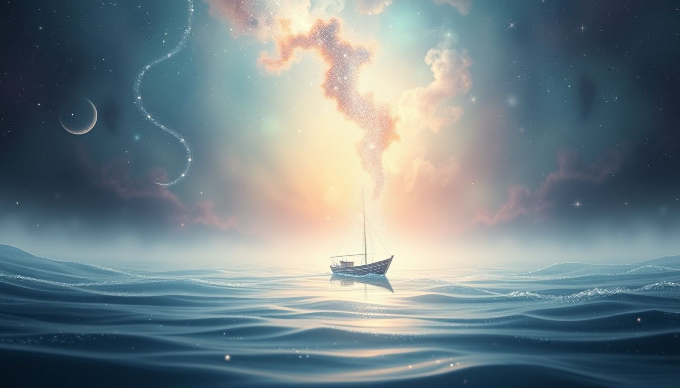Rêver d'une petite embarcation qui coule symbolise une perte de contrôle.