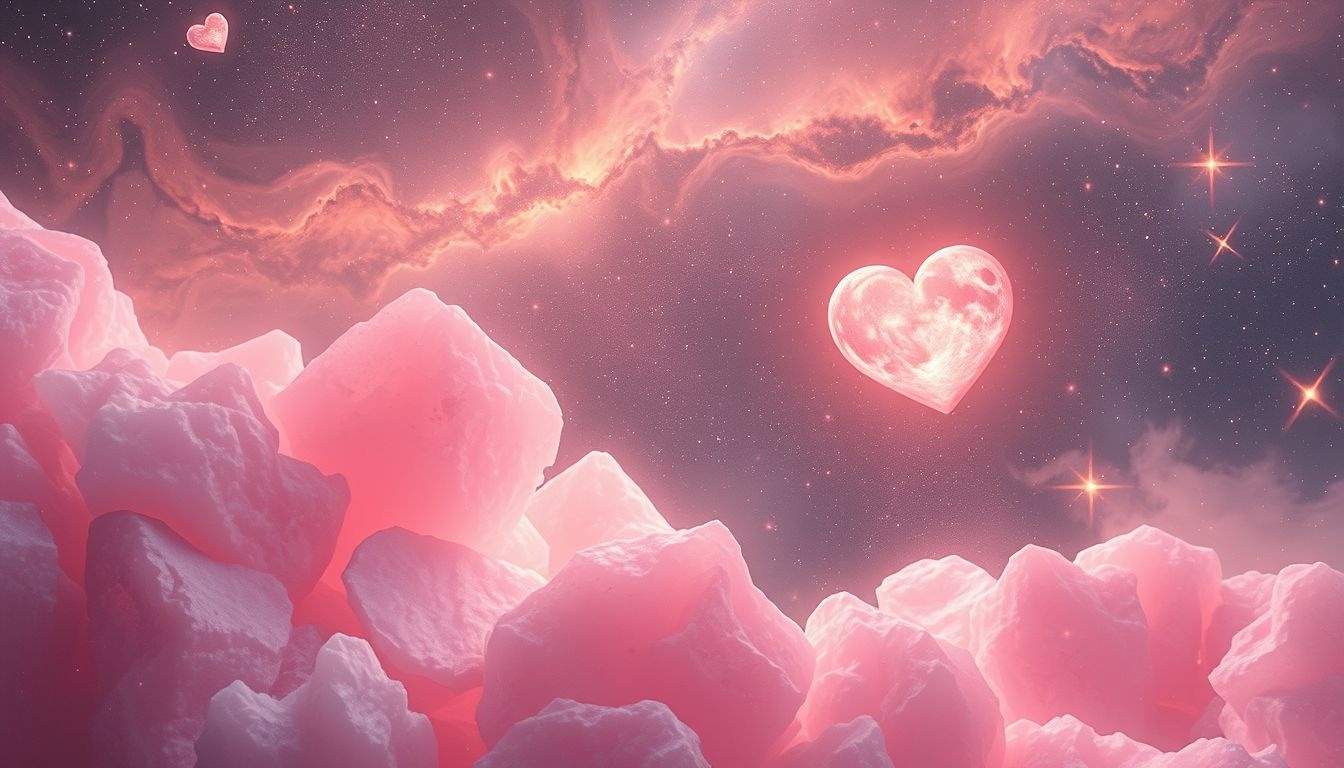 Rêver de granite rose révèle un amour caché et tendre.
