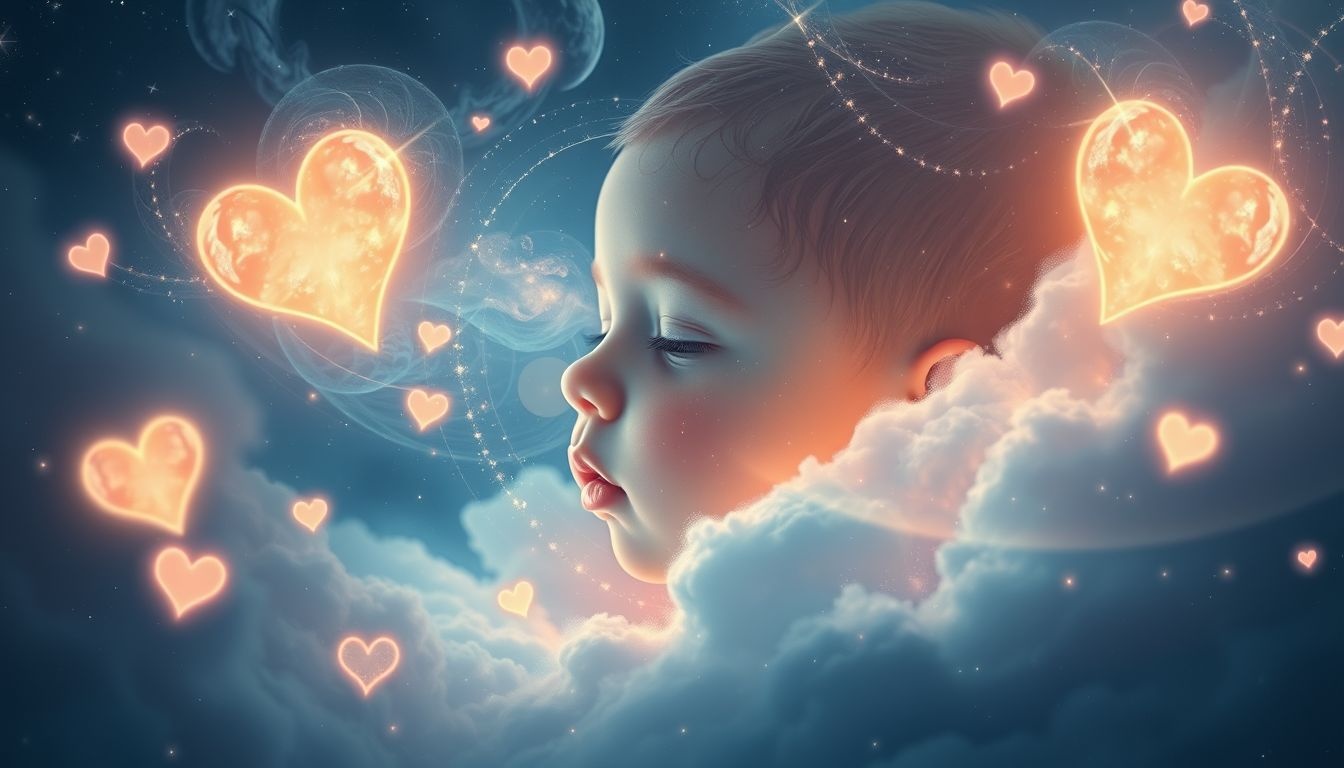 Rêver d’un bébé parlant d’amour symbolise un nouveau départ émotionnel.