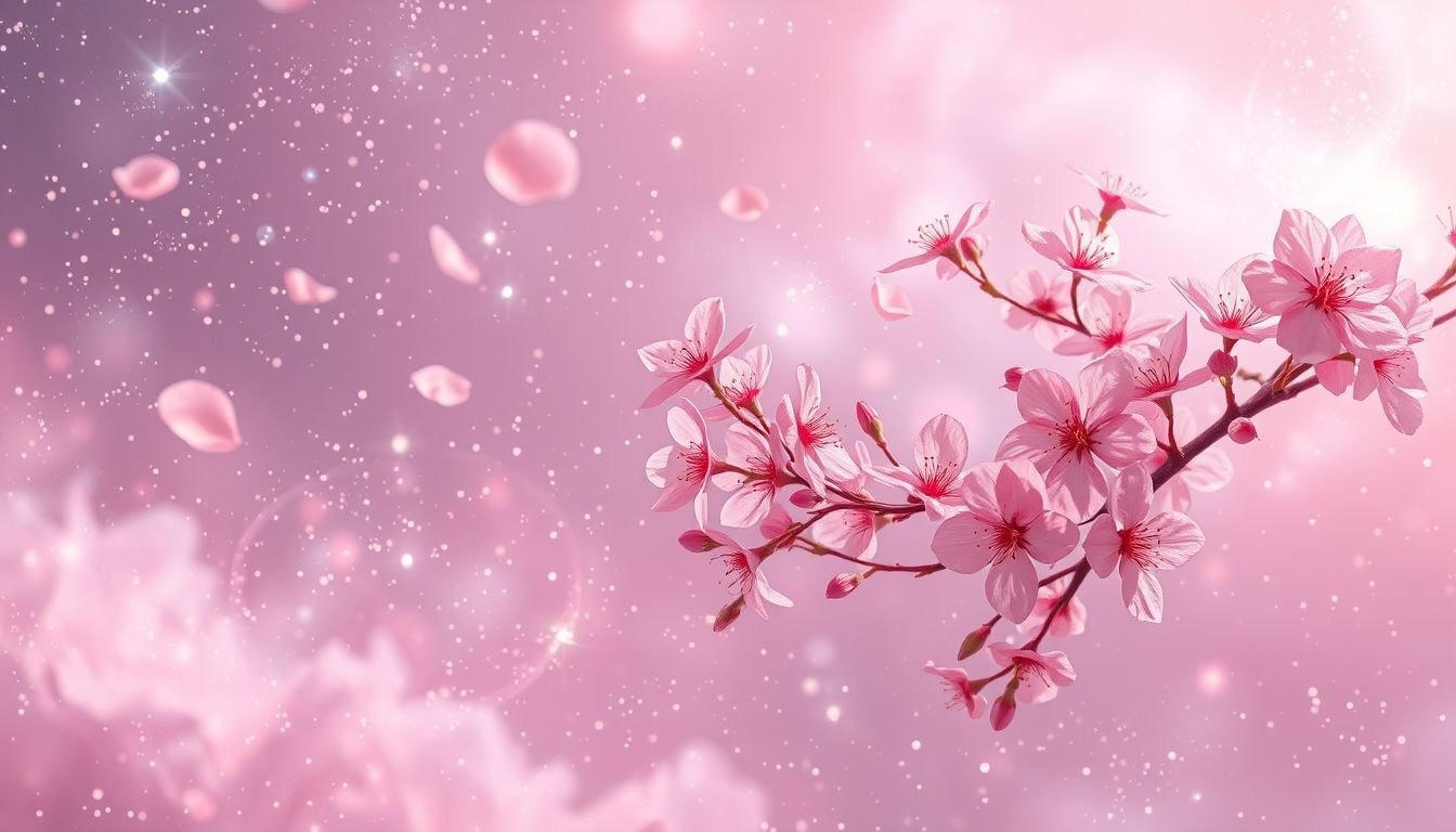 Rêver de fleurs de cerisier symbolise souvent renouveau et beauté éphémère.