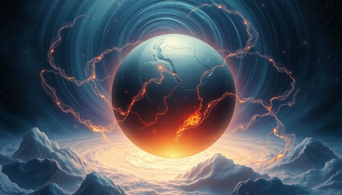 Une boule de plomb qui grandit symbolise une lourde pression croissante.