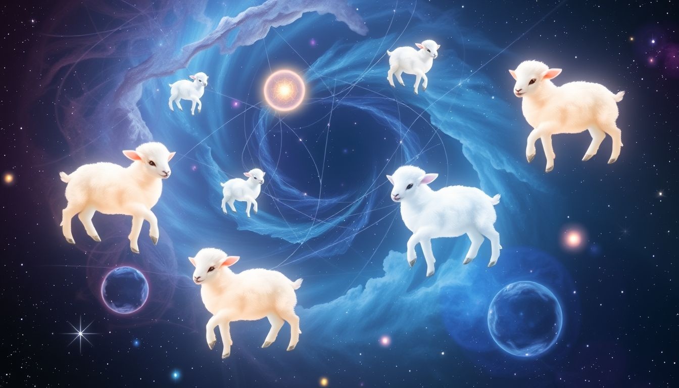 Voir une brebis dans un rêve symbolise souvent l'innocence perdue.