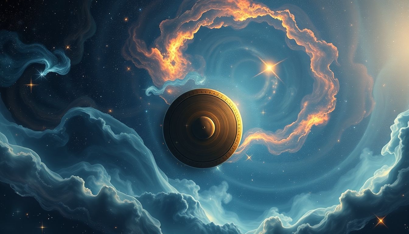 Le gong symbolise souvent l'éveil spirituel et la clarté intérieure.