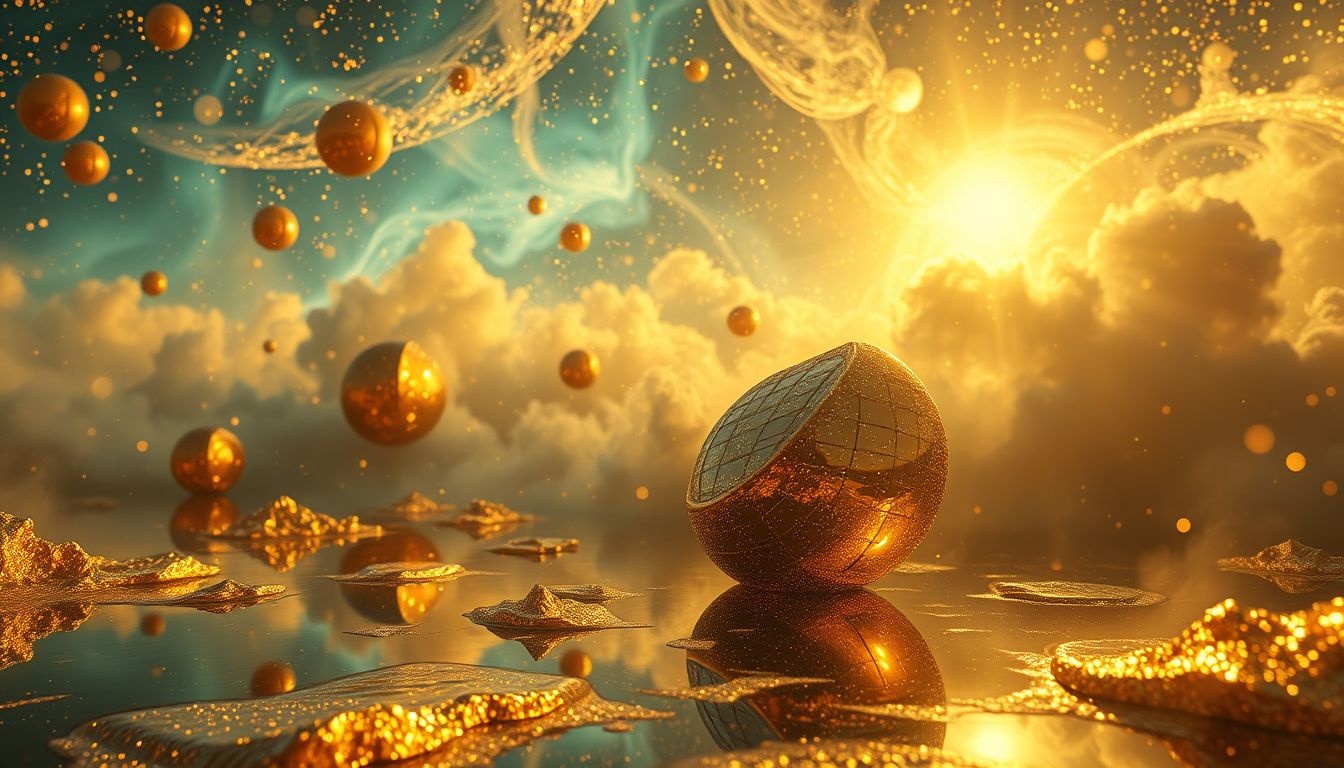 La dorure symbolise souvent un masque cachant la vérité intérieure.
