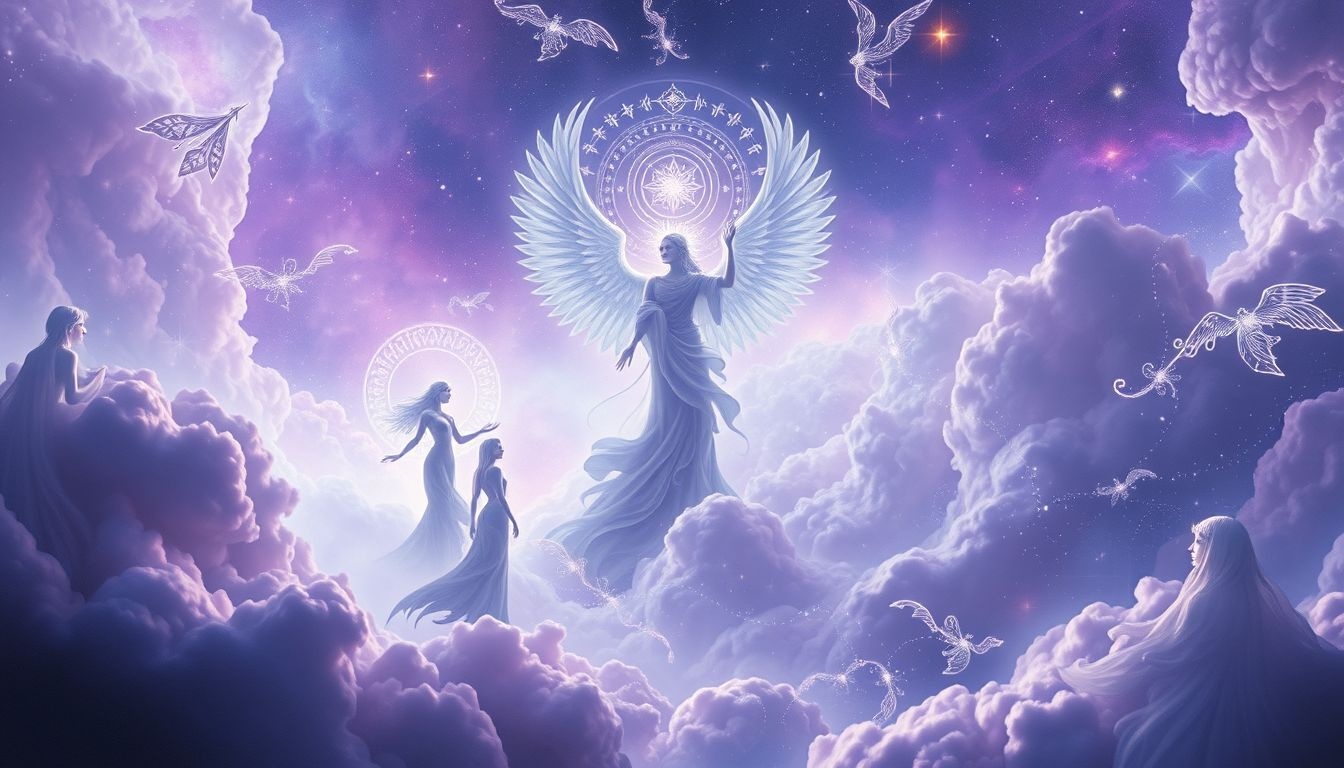 Invoquer un esprit symbolise pouvoir et guidance intérieure mystérieuse.