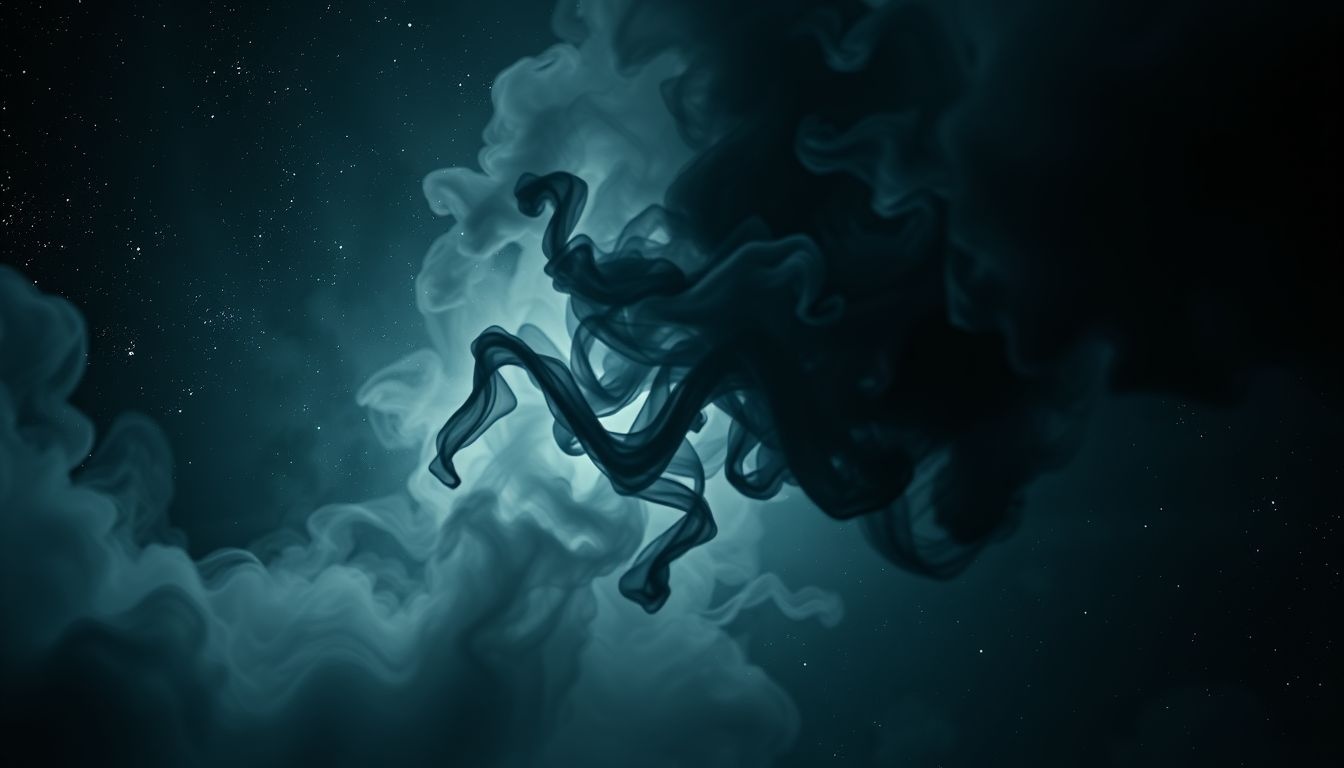 La fumée noire symbolise souvent des émotions refoulées et avertissements cachés.