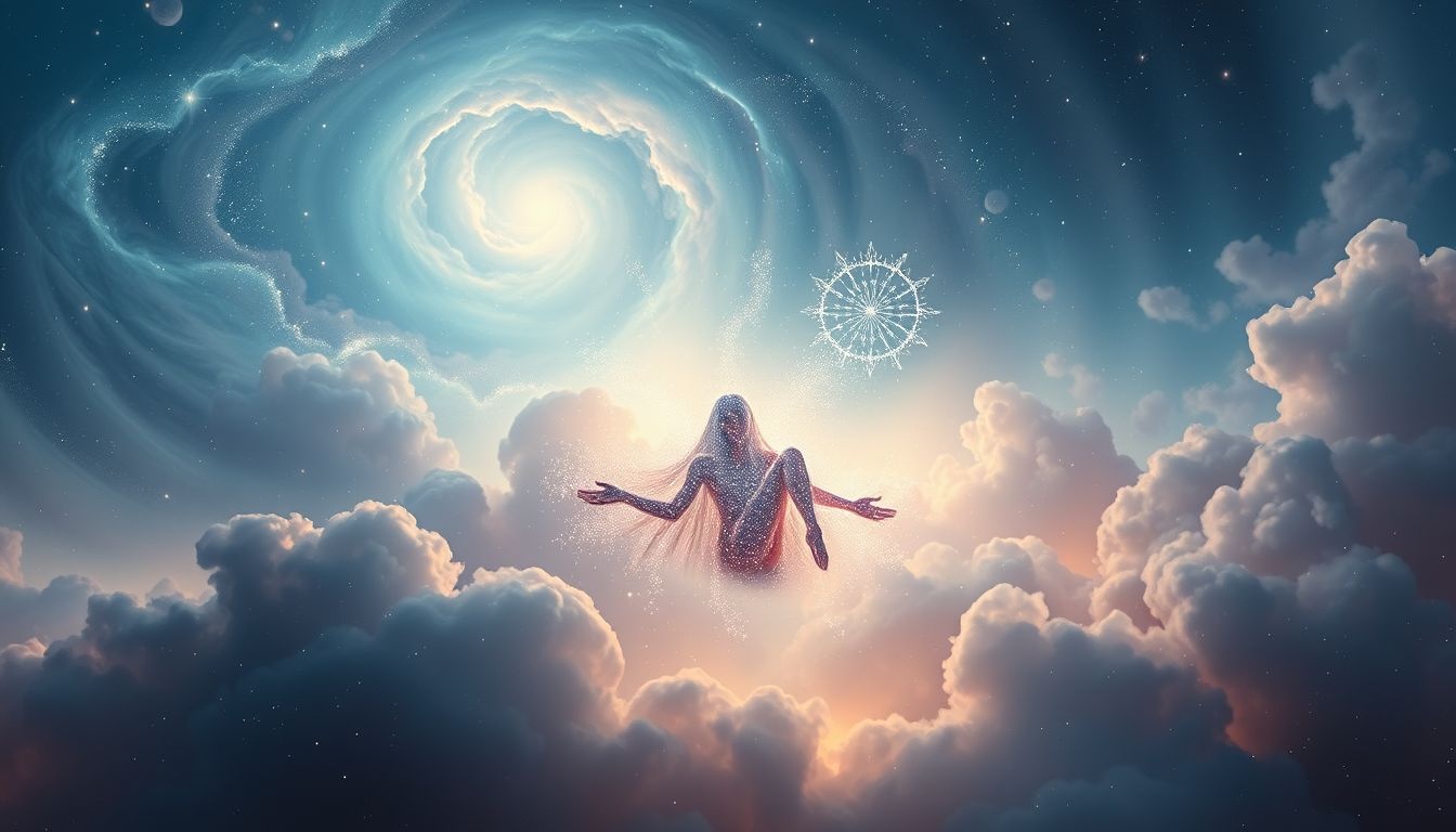 La transformation personnelle symbolise le passage vers une nouvelle conscience.