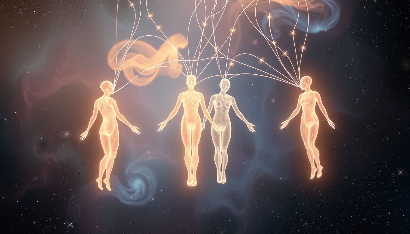 Rêver de quatre personnes révèle l’équilibre des relations sociales.