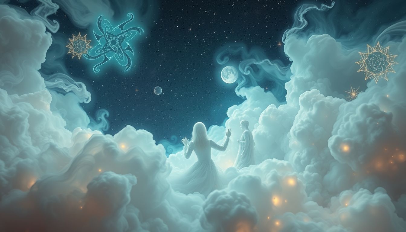 Les figures de brouillard symbolisent souvent l'incertitude et le mystère.