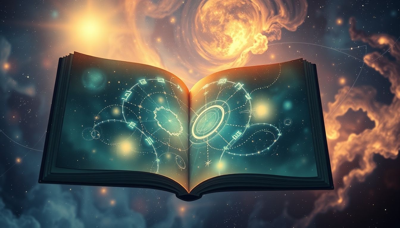 Le journal de rêves éclaire les symboles des feux follets.