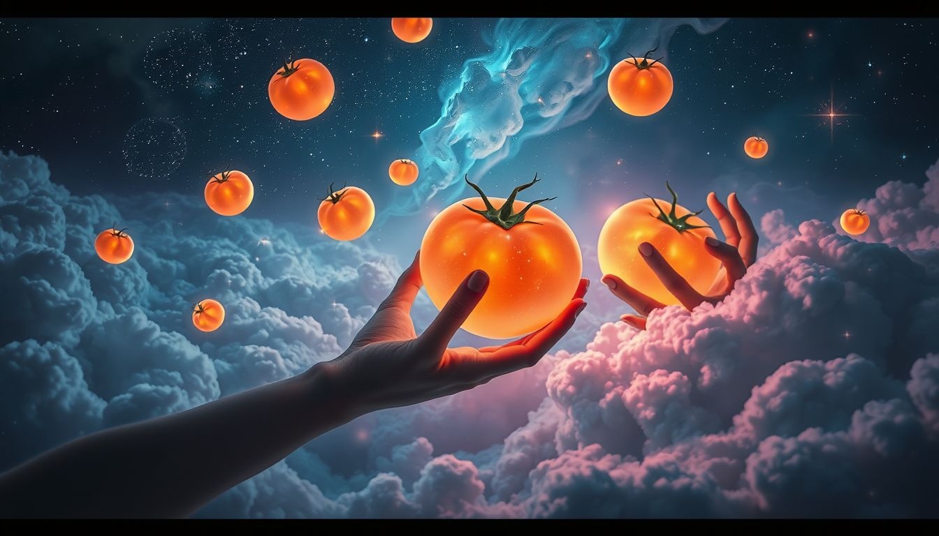 Rêver de tomates coupées révèle souvent un conflit intérieur caché.