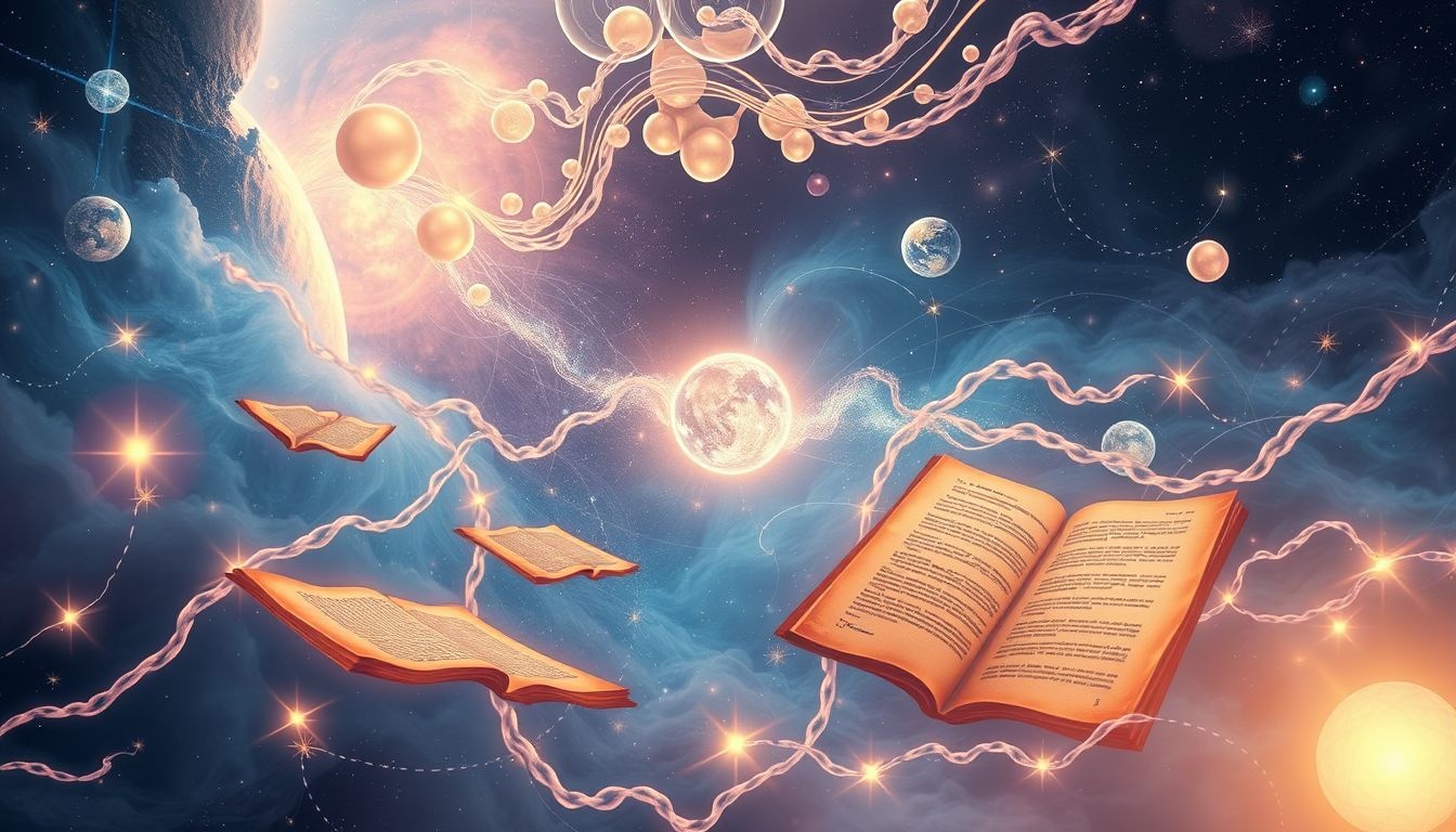 Les liens symbolisent souvent l'apprentissage et la sagesse intérieure.
