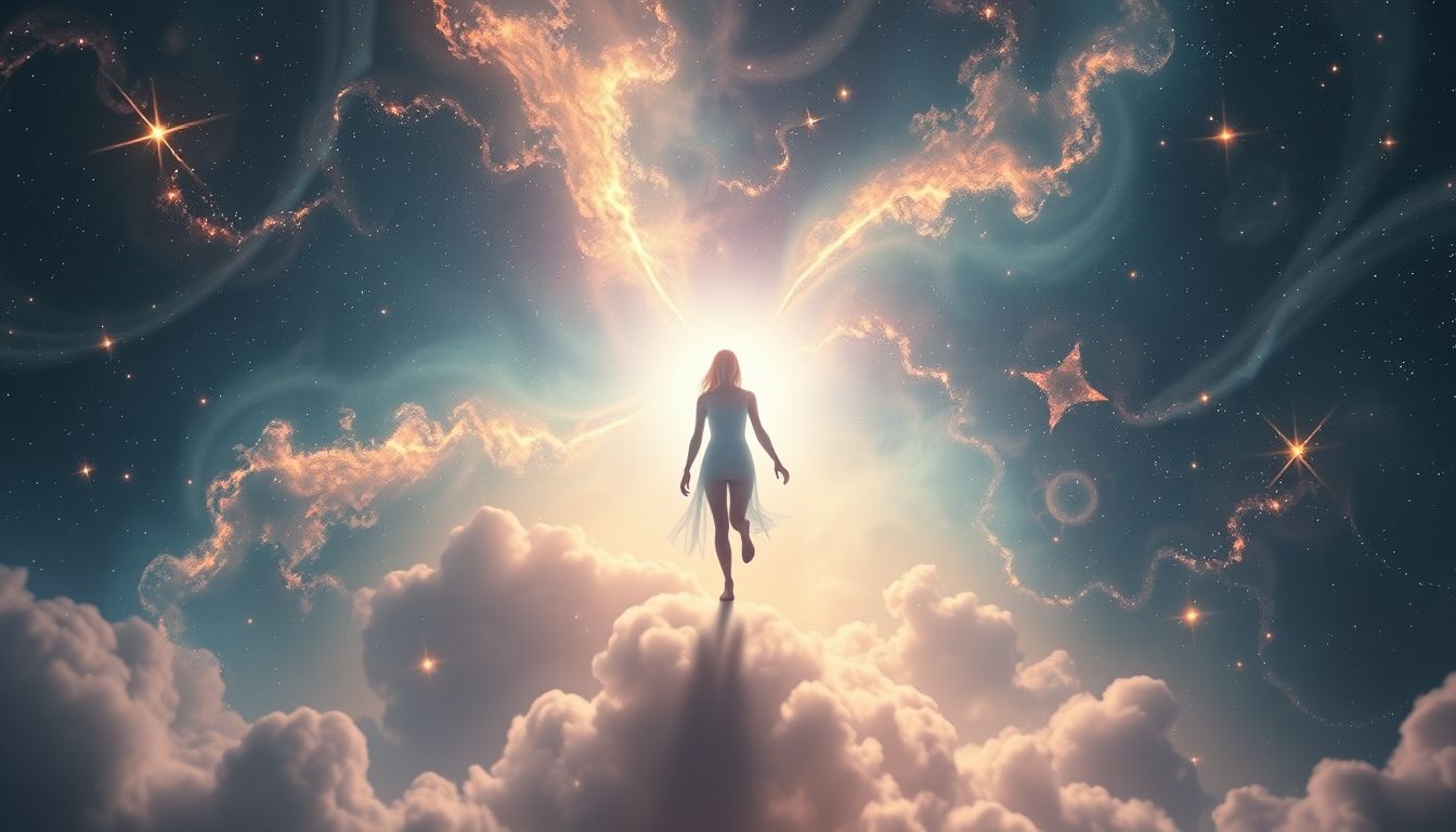 Rêver d'un corps astral symbolise la confiance en son intuition profonde.