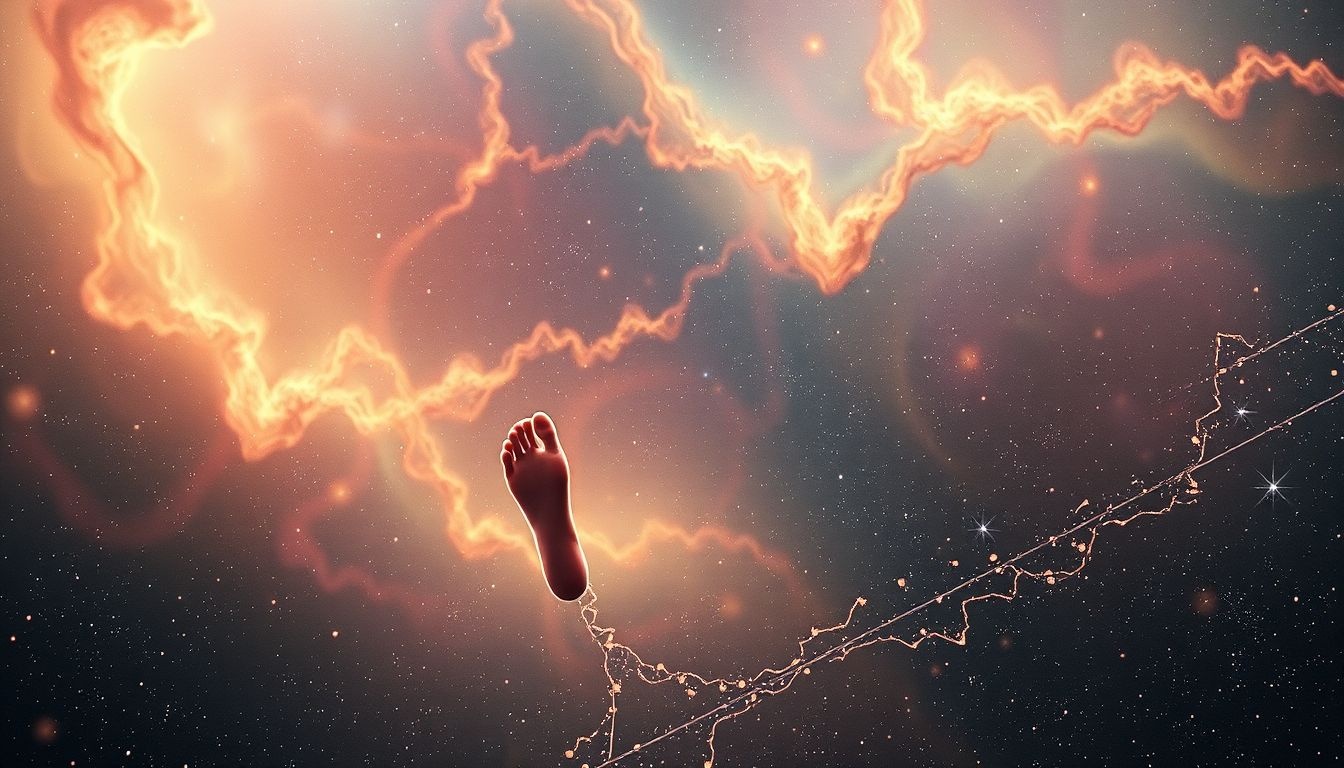 Rêver d'être mordu au pied symbolise une instabilité affectant votre chemin.