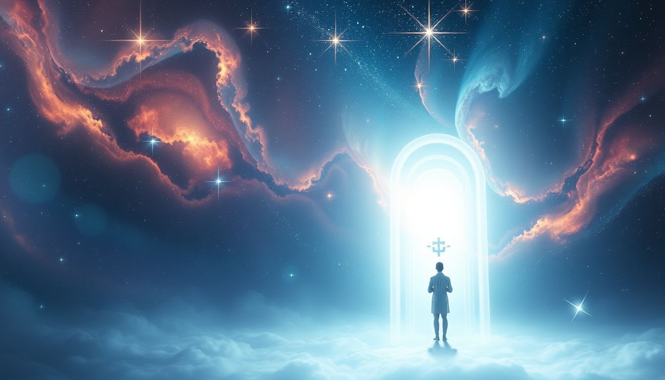 Rêver seul en lieu sacré symbolise quête intérieure et paix profonde.