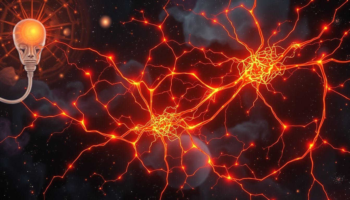 Rêver d'inflammation nerveuse révèle stress intense et hypersensibilité émotionnelle.