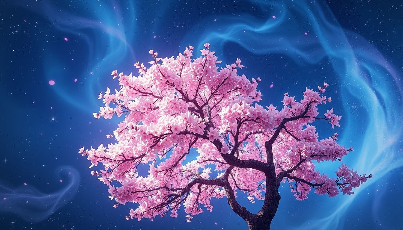 Rêver d’un cerisier en fleurs symbolise renouveau et espoir.