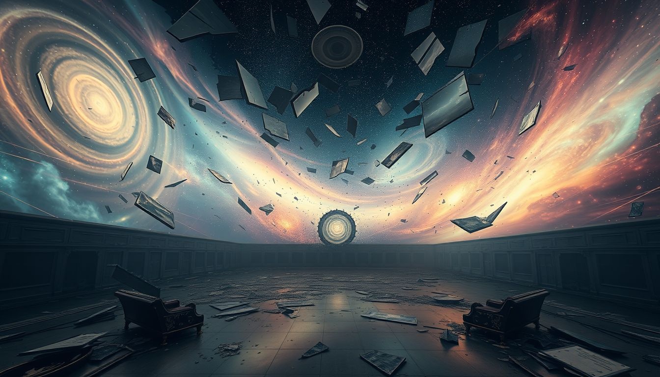 Rêver d’un bal en ruine symbolise la fin d’illusions persistantes.