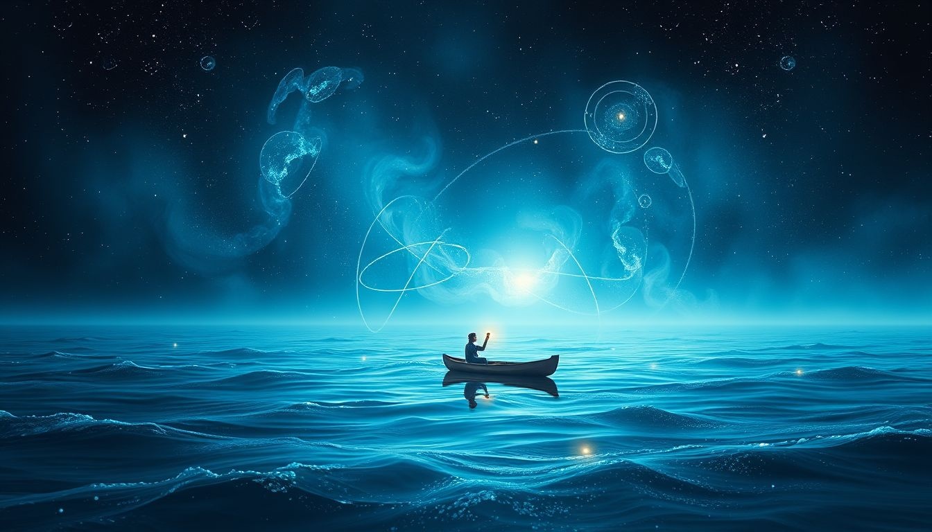 Rêver d’un canot la nuit symbolise l’intuition face à l’incertitude.