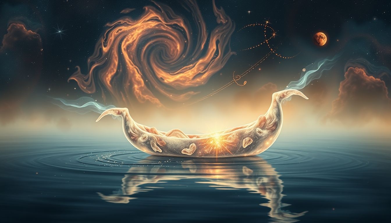 Rêver d’un canot transformé symbolise une profonde métamorphose intérieure.