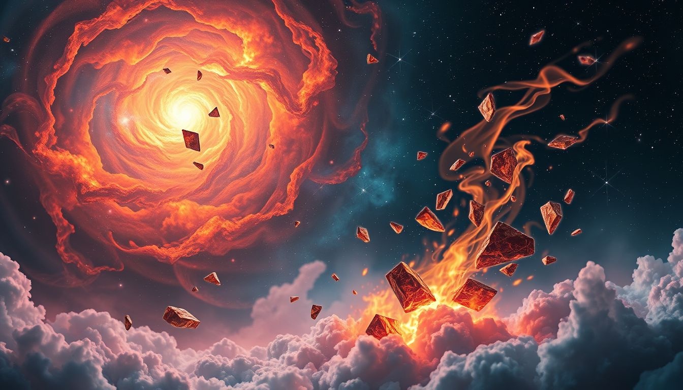 Un chauffage en feu symbolise une colère intérieure difficile à maîtriser.