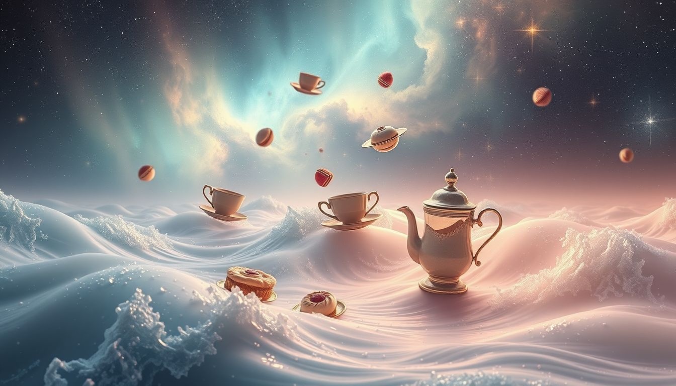 Rêver d’un goûter au bord de la mer symbolise renouveau et liberté.