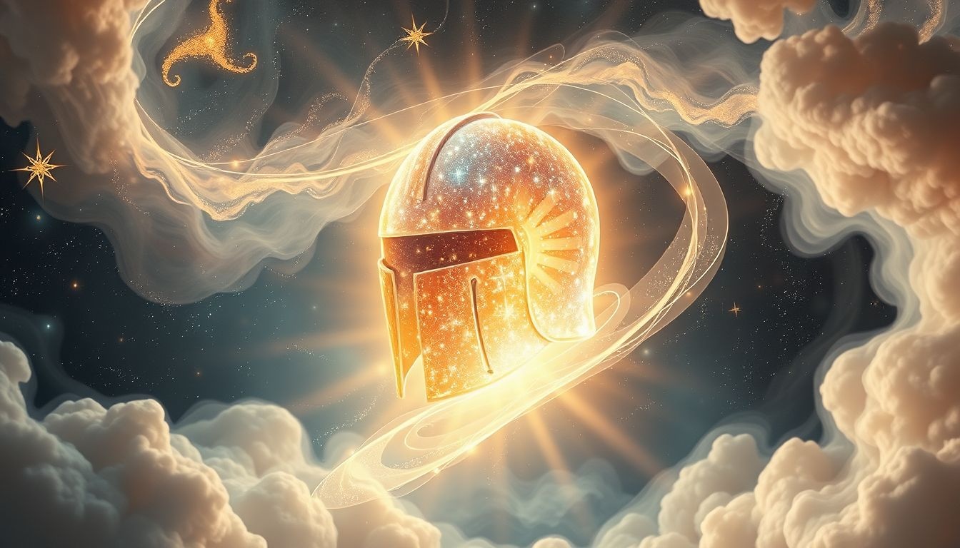 Rêver d’un heaume neuf symbolise un renouveau protecteur puissant.
