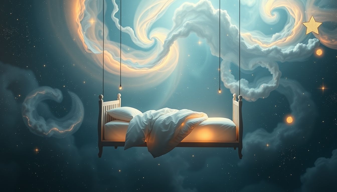 Rêver d’un lit confortable symbolise paix intérieure et récupération essentielle.