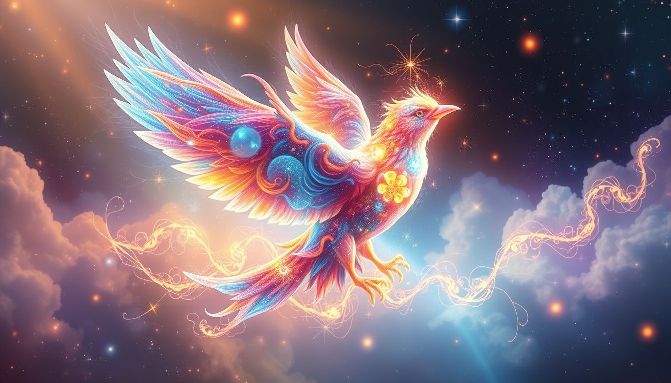 Rêver d’un oiseau coloré symbolise l’expression unique de soi.