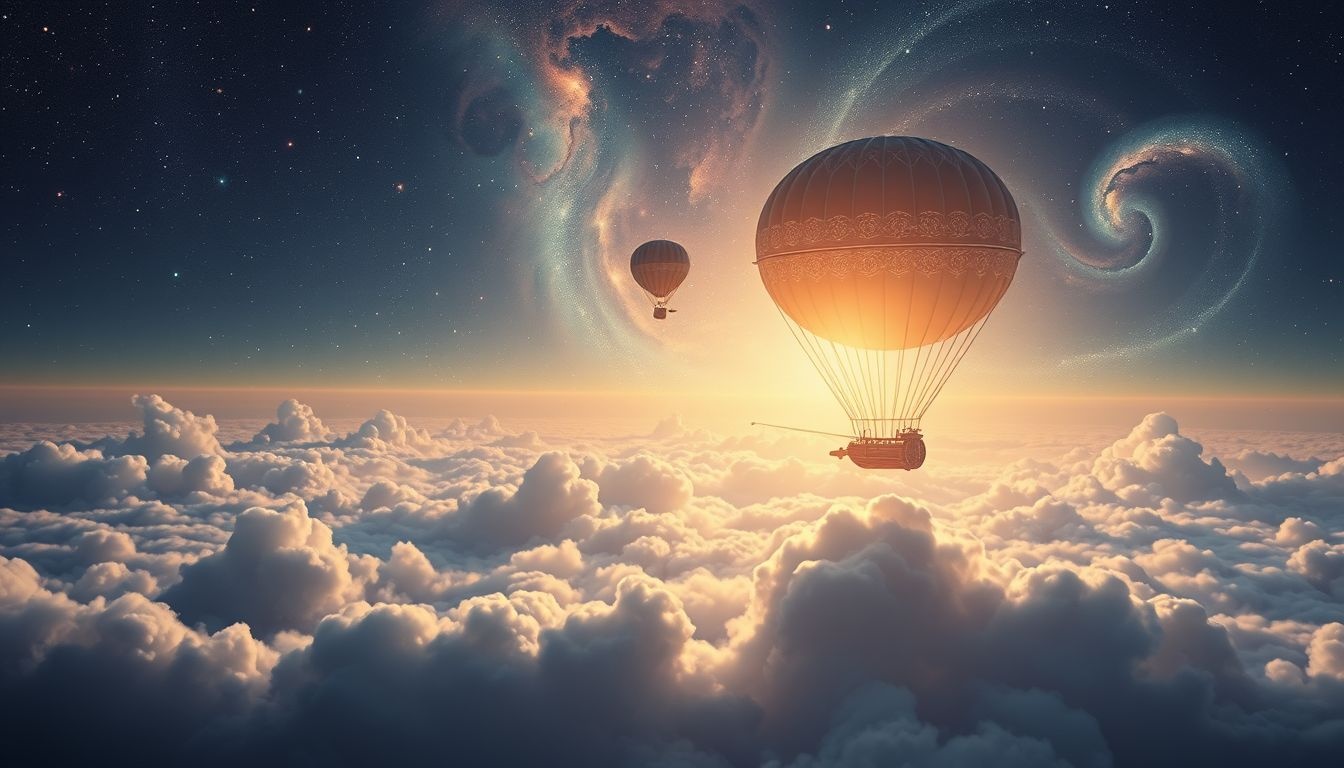 Rêver d’un zeppelin symbolise souvent l’aspiration à la liberté.