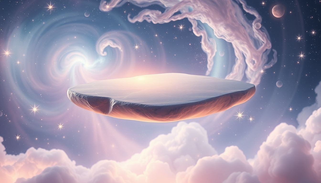 Rêver d'une ardoise flottante symbolise une liberté créative infinie.