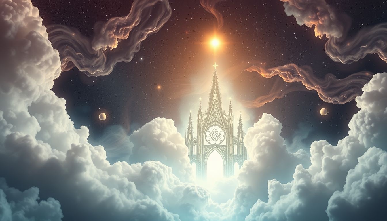 Rêver d'une église symbolise souvent la quête spirituelle intérieure.