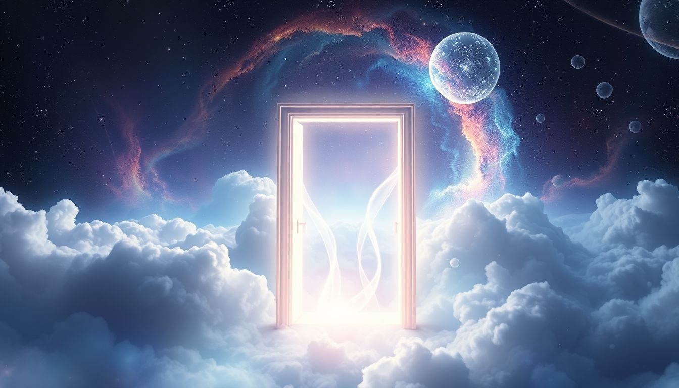 Rêver d'une porte ouverte symbolise de nouvelles opportunités à saisir.