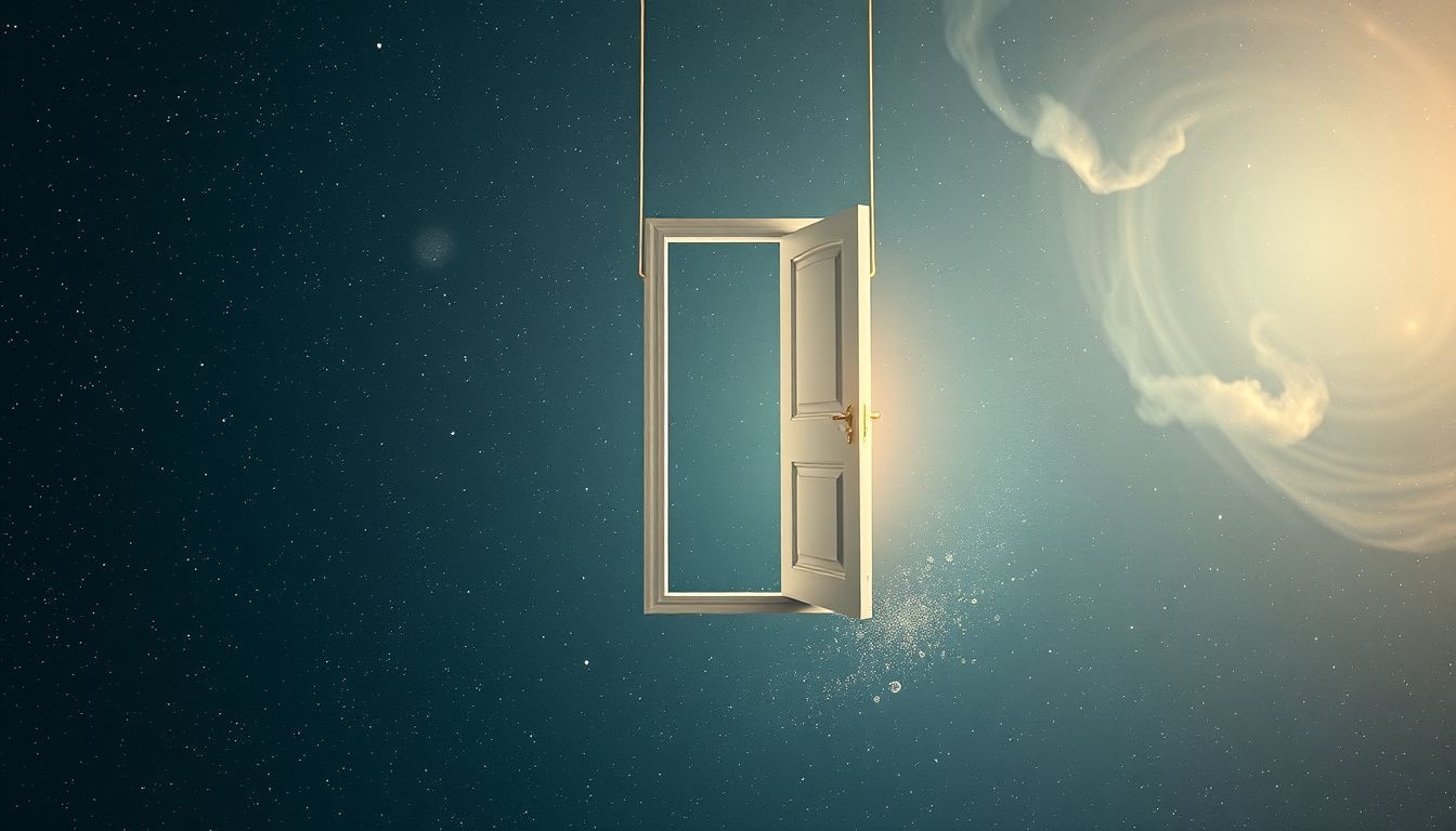 Rêver d'une porte sans serrure révèle une vulnérabilité émotionnelle profonde.