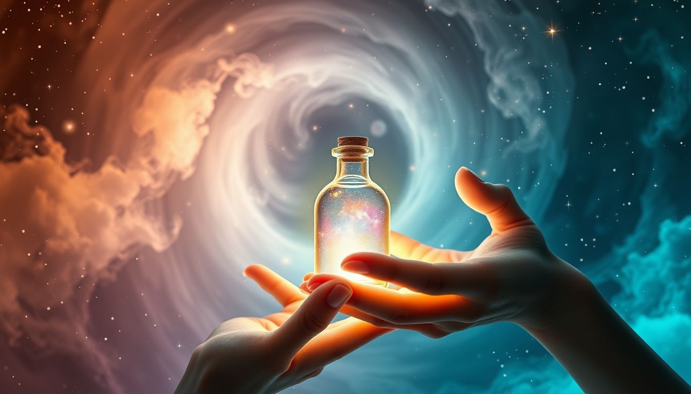 Rêver d'une potion offerte symbolise souvent manipulation subtile et contrôle.