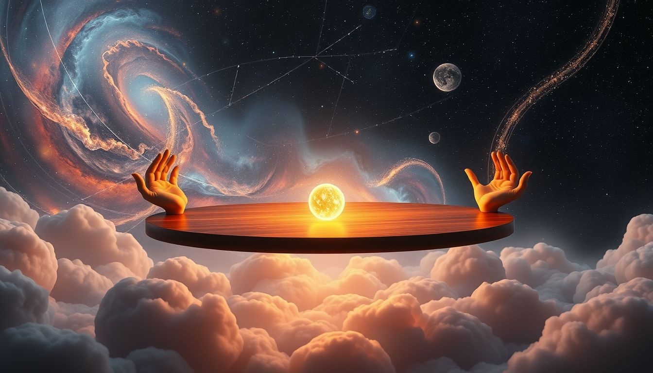 Rêver d'une table en acajou symbolise partage et prospérité familiale.