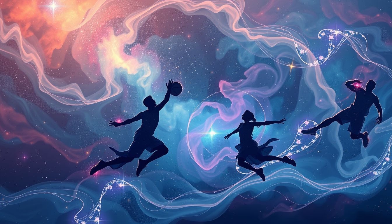 Rêver de basketball symbolise agilité mentale et collaboration harmonieuse.