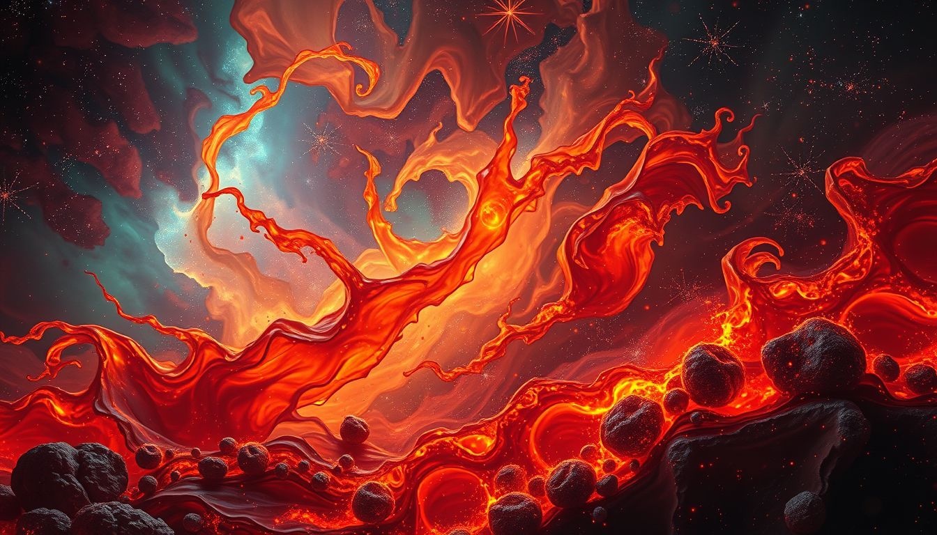 Rêver de bile et feu symbolise colère intense et désir de renouveau.