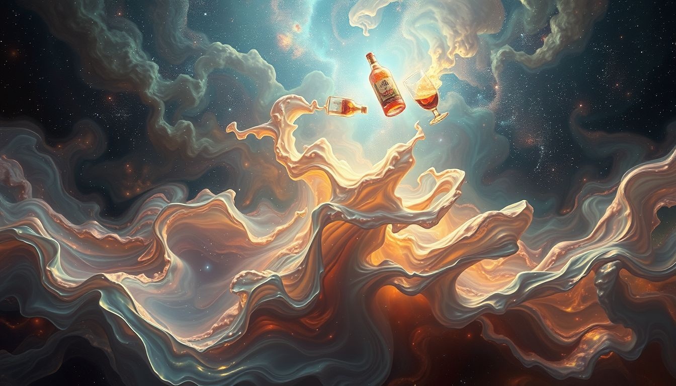 Rêver de boire du vin symbolise souvent l'abondance et l'émotion.