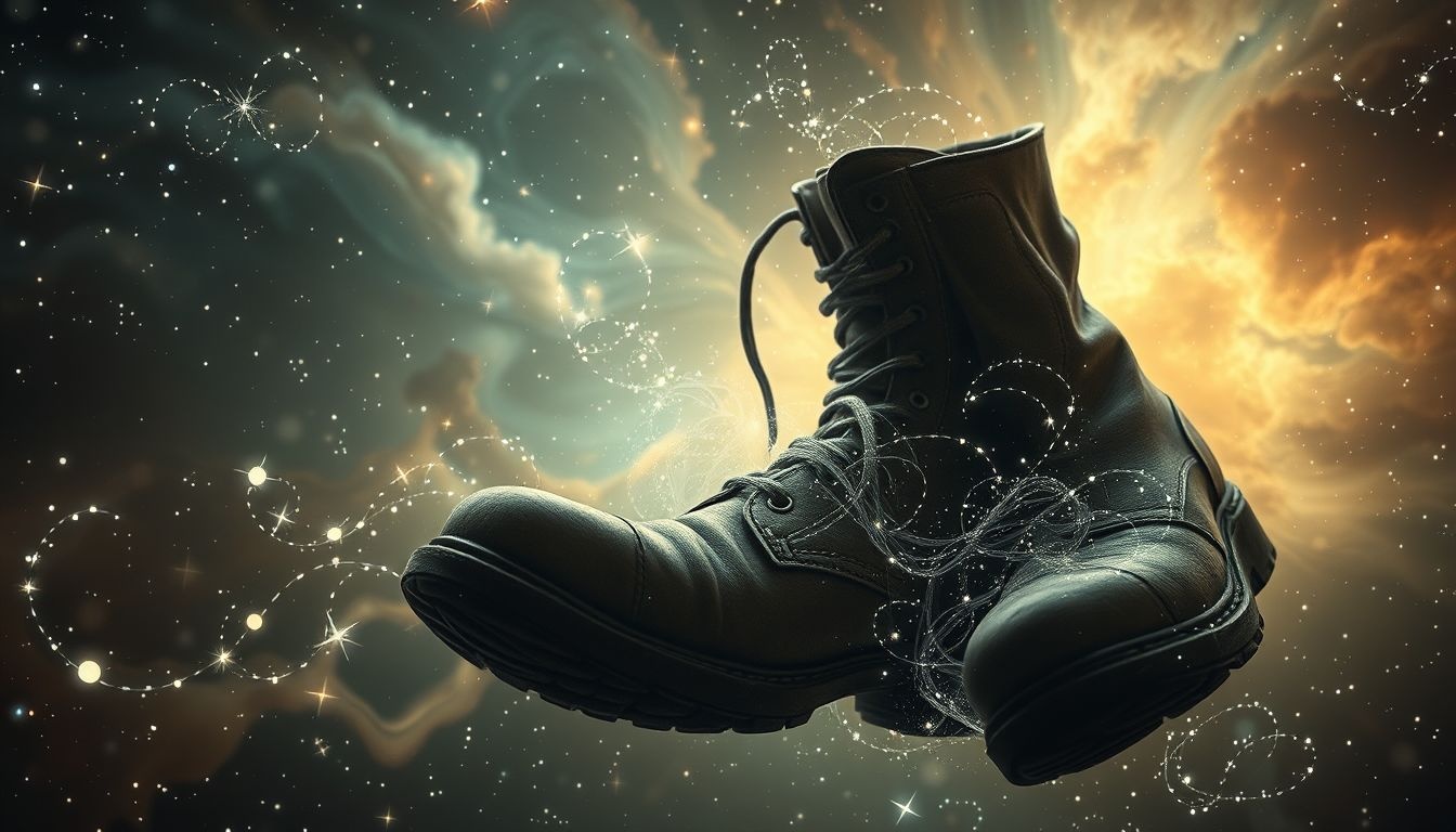 Rêver de bottines sales révèle souvent culpabilité et honte intériorisées.