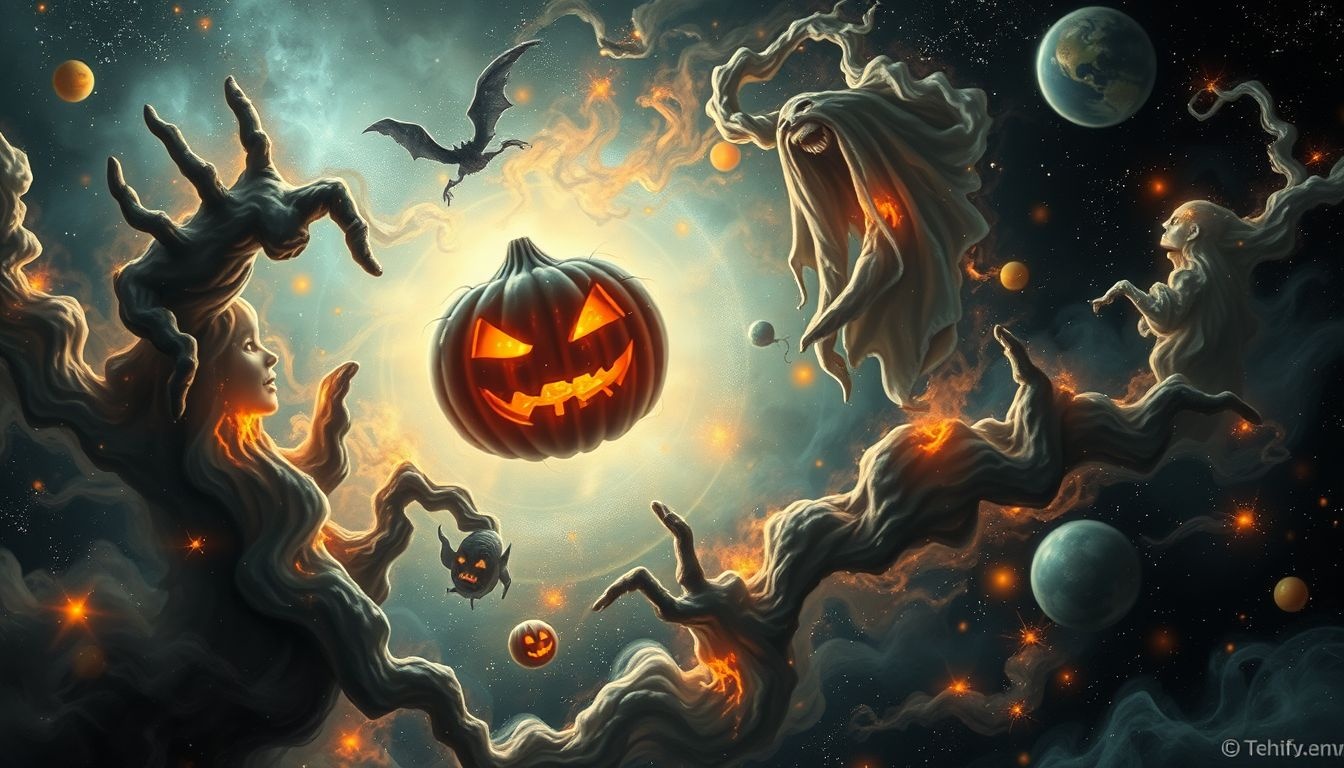Rêver de décorations d'Halloween révèle souvent peurs et confrontations intérieures.